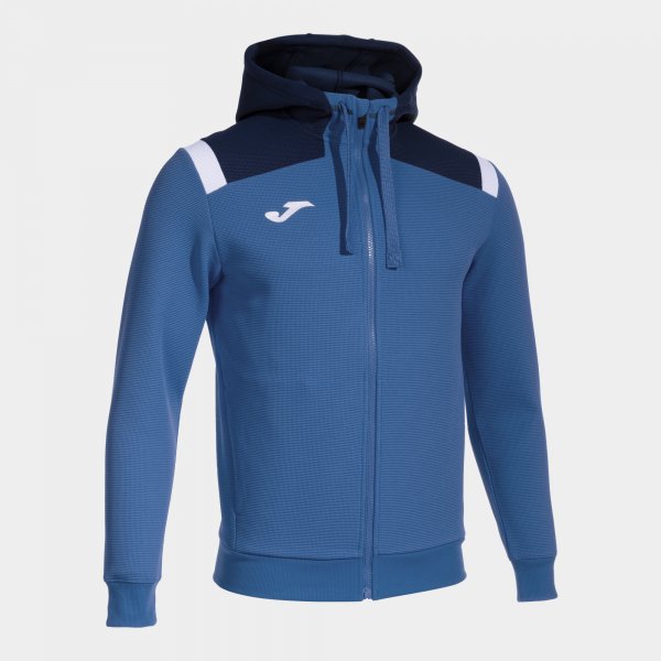 TOLEDO  ZIP-UP HOODIE ROYAL NAVY ROYAL-NAVY
