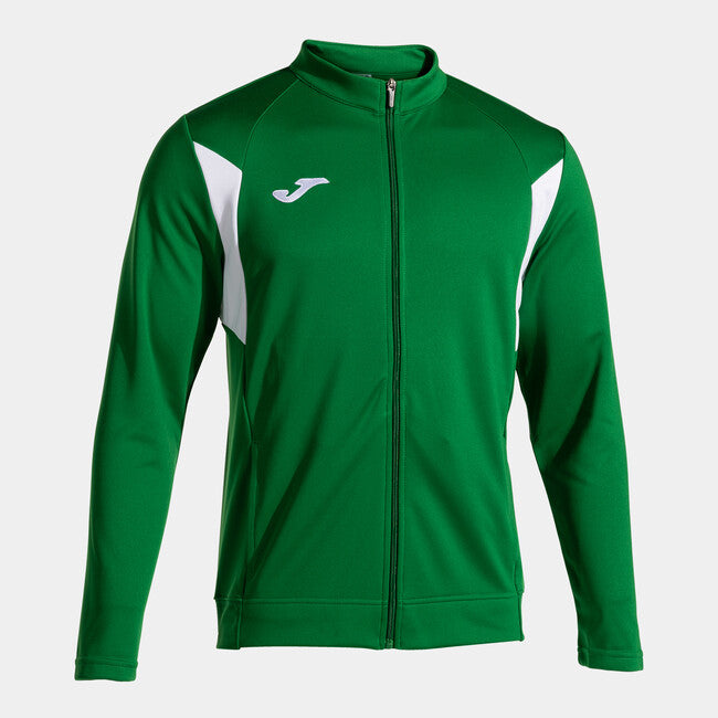 WINNER III FULL ZIP SWEATSHIRT GREEN WHITE GREEN-WHITE