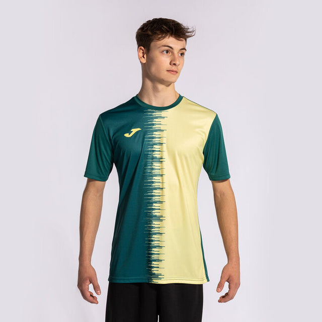 Фланелка / тениска CITY II SHORT SLEEVE T-SHIRT зелено жълто