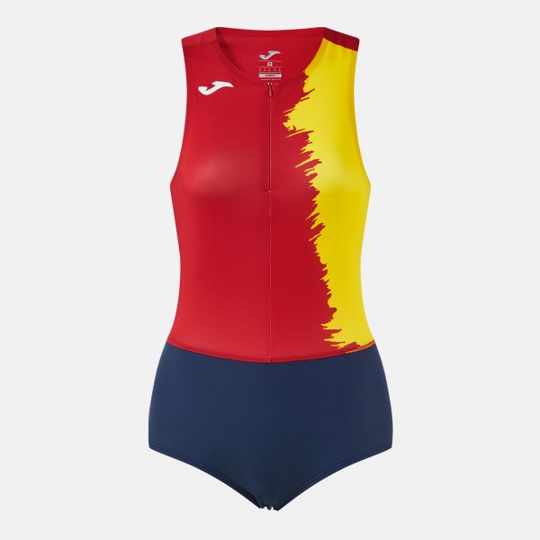 CITY III BODYSUIT RED YELLOW RED-YELLOW
