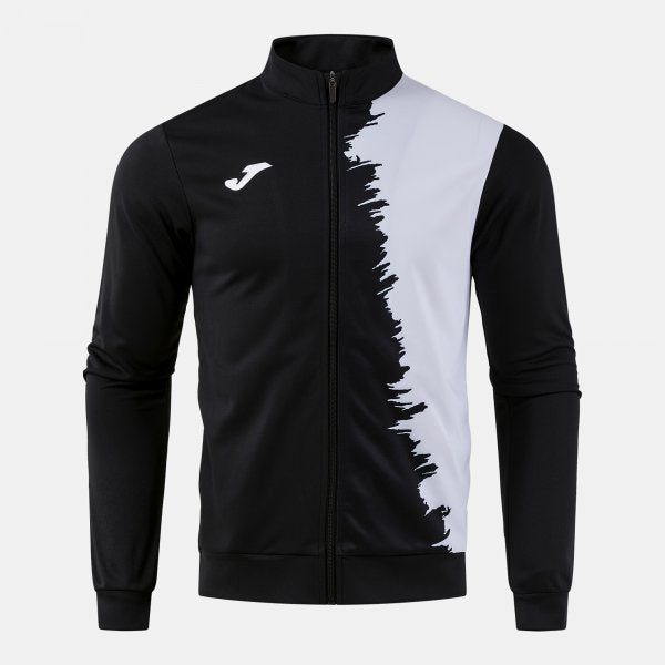 Суитшърт CITY III FULL ZIP SWEATSHIRT тъмно морско синьо - черно бяло