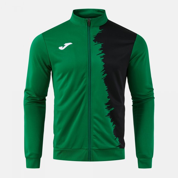 Суитшърт CITY III FULL ZIP SWEATSHIRT тъмно морско синьо - зелено черно