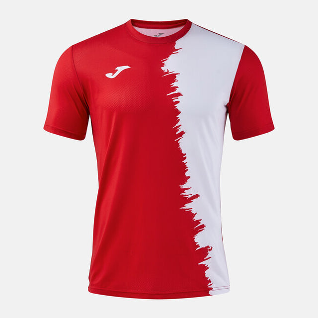 Тениска CITY III SHORT SLEEVE T-SHIRT тъмно морско синьо - червено бяло