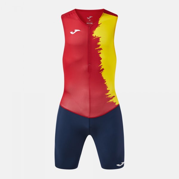 CITY III SPORT SUIT тъмно морско синьо - червено жълто