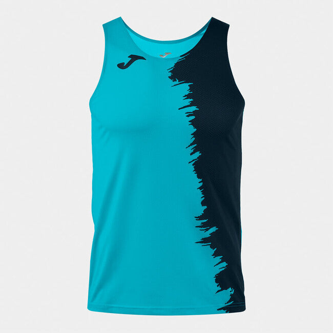 CITY III TANK TOP FLUOR TURQUOISE DARK NAVY FLUOR TURQUOISE