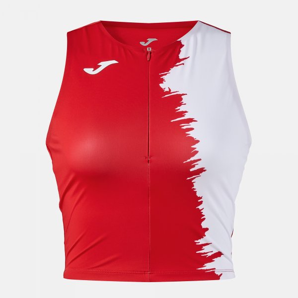 CITY III TOP RED WHITE RED-WHITE
