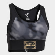 COMBAT SPORT BRA BLACK BLACK