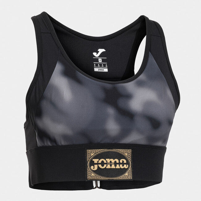 COMBAT SPORT BRA BLACK BLACK