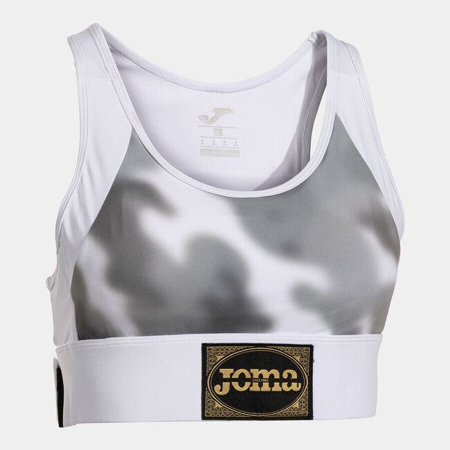 COMBAT SPORT BRA WHITE WHITE