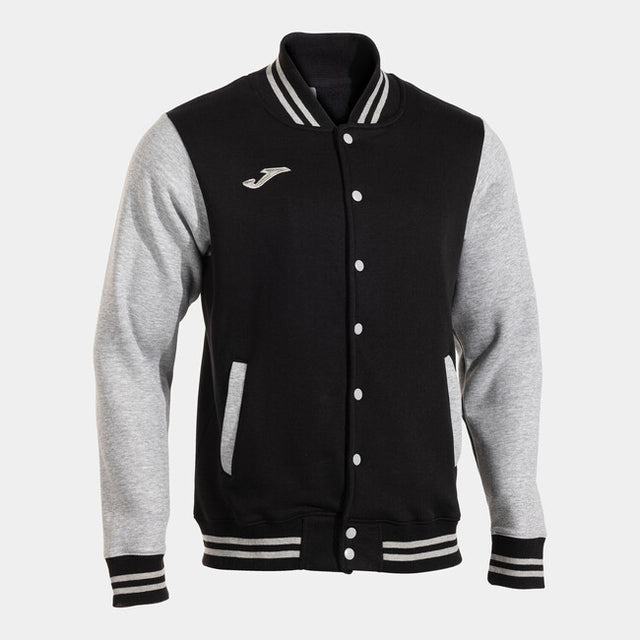 Суичър с цип COMBI FULL ZIP SWEATSHIRT черно сиво