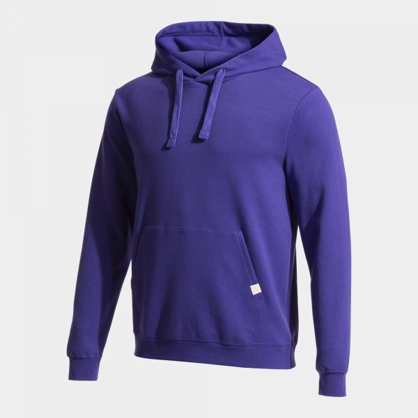 Суитшърт с качулка COMBI HOODIE лилаво