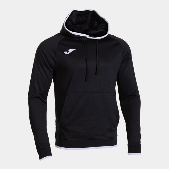 Суитшърт с качулка COMBI PREMIUM HOODIE черно бяло