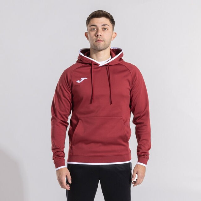 Суитшърт с качулка COMBI PREMIUM HOODIE бордо