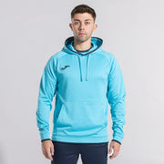 COMBI PREMIUM HOODIE FLUOR TURQUOISE DARK NAVY FLUOR TURQUOISE