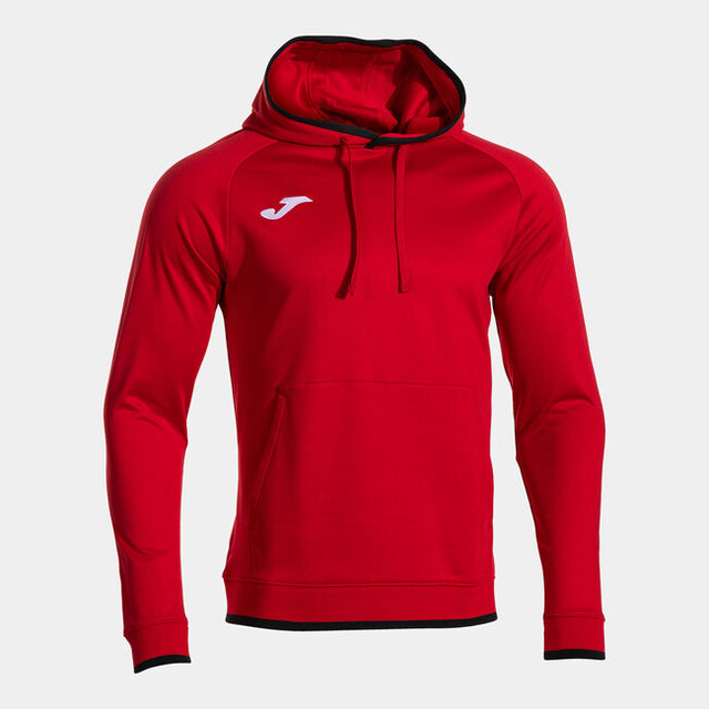 Суитшърт с качулка COMBI PREMIUM HOODIE червено черно