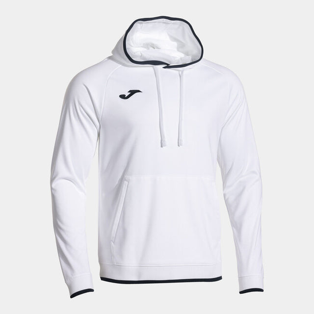 Суитшърт с качулка COMBI PREMIUM HOODIE бяло морско синьо