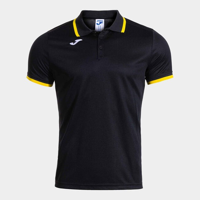 Поло блуза COMBI PREMIUM SHORT SLEEVE POLO черно жълто