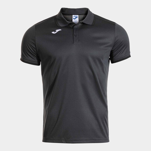 Поло блуза COMBI PREMIUM SHORT SLEEVE POLO антрацит черно