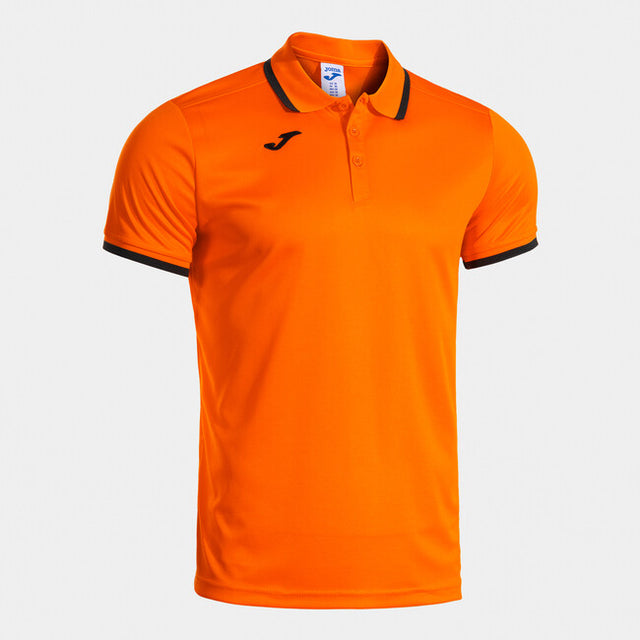 Поло блуза COMBI PREMIUM SHORT SLEEVE POLO оранжево черно