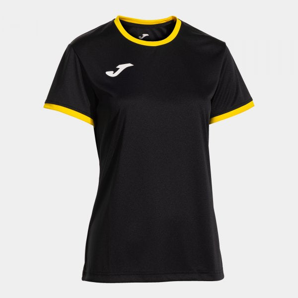 Дамски фланелка / тениска COMBI PREMIUM SHORT SLEEVE T-SHIRT черно жълто