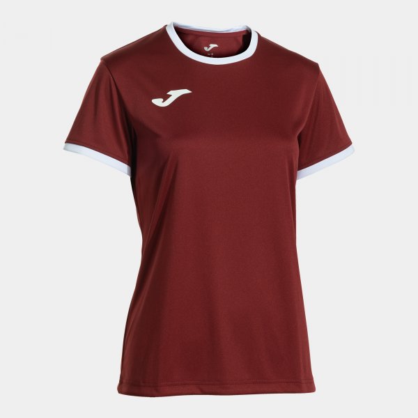 COMBI PREMIUM SHORT SLEEVE T-SHIRT BURGUNDY WHITE BURGUNDY
