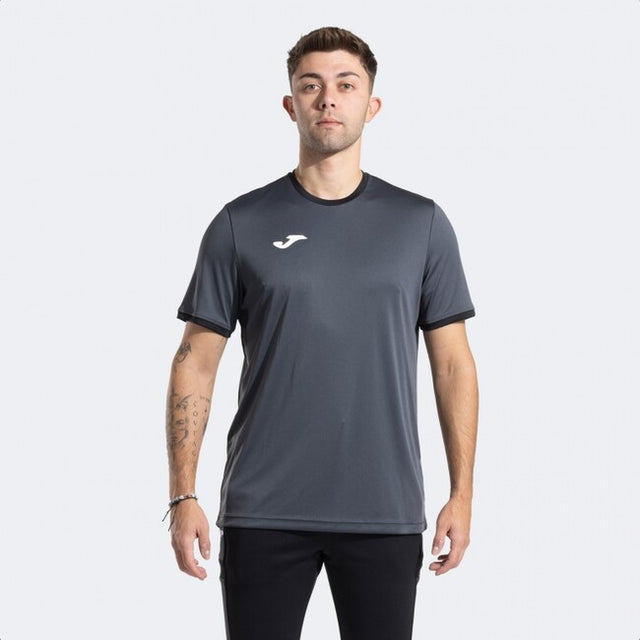 Фланелка / тениска COMBI PREMIUM SHORT SLEEVE T-SHIRT антрацит черно