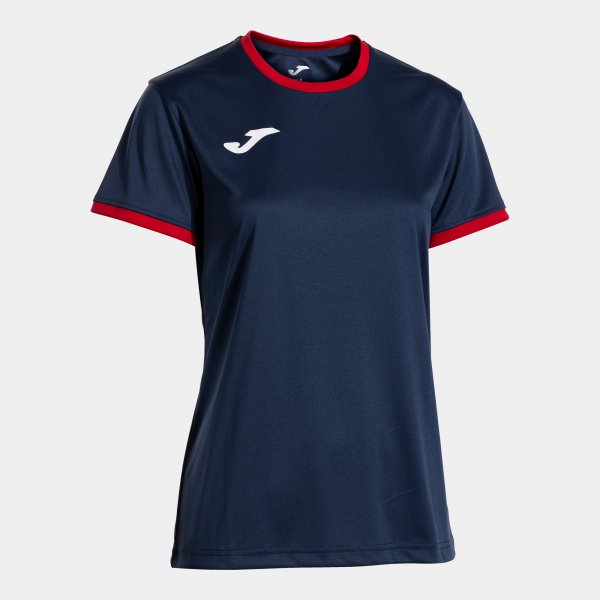 COMBI PREMIUM SHORT SLEEVE T-SHIRT NAVY BLUE RED NAVY-RED