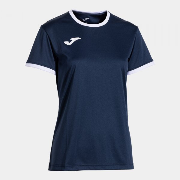 Дамски фланелка / тениска COMBI PREMIUM SHORT SLEEVE T-SHIRT морско синьо бяло