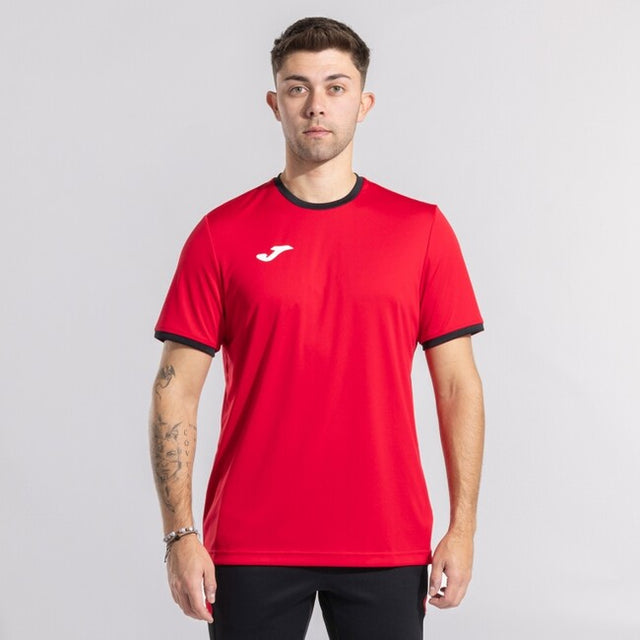 Фланелка / тениска COMBI PREMIUM SHORT SLEEVE T-SHIRT червено черно