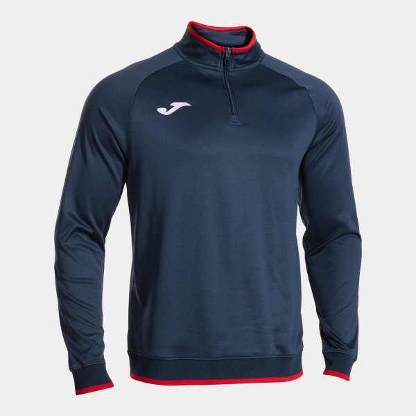 Суитшърт COMBI PREMIUM SWEATSHIRT морско синьо червено