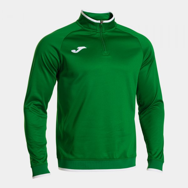 COMBI PREMIUM SWEATSHIRT GREEN WHITE GREEN-WHITE