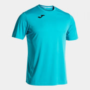 COMBI SHORT SLEEVE T-SHIRT FLUOR TURQUOISE FLUOR TURQUOISE