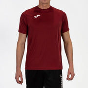 COMBI S/S T-SHIRT BURGUNDY BURGUNDY