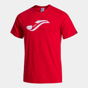Тениска с къс ръкав COMBI STREET SHORT SLEEVE T-SHIRT червено