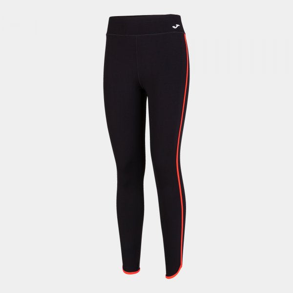 TOURNAMENT COMBI TIGHTS NEGRO-CORAL