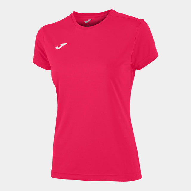 Дамски тениска с къс ръкав COMBI WOMAN SHORT SLEEVE T-SHIRT фуксия