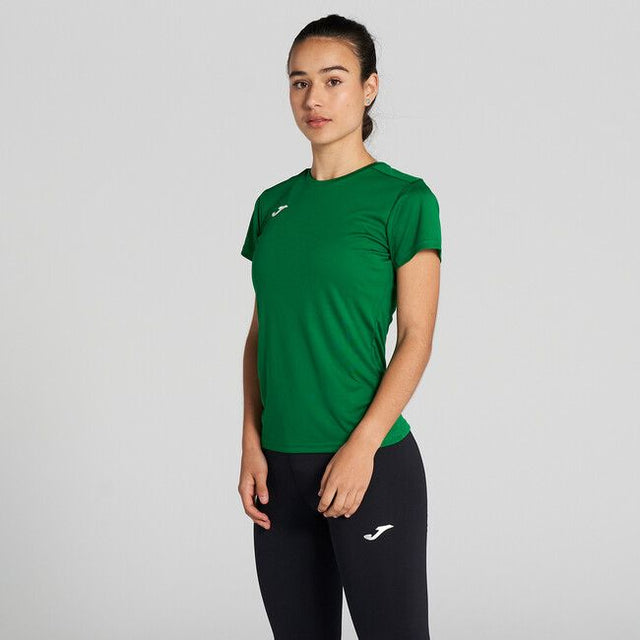 Дамски тениска с къс ръкав COMBI WOMAN SHORT SLEEVE T-SHIRT зелено