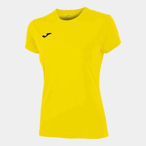 Дамски тениска с къс ръкав COMBI WOMAN SHORT SLEEVE T-SHIRT жълто