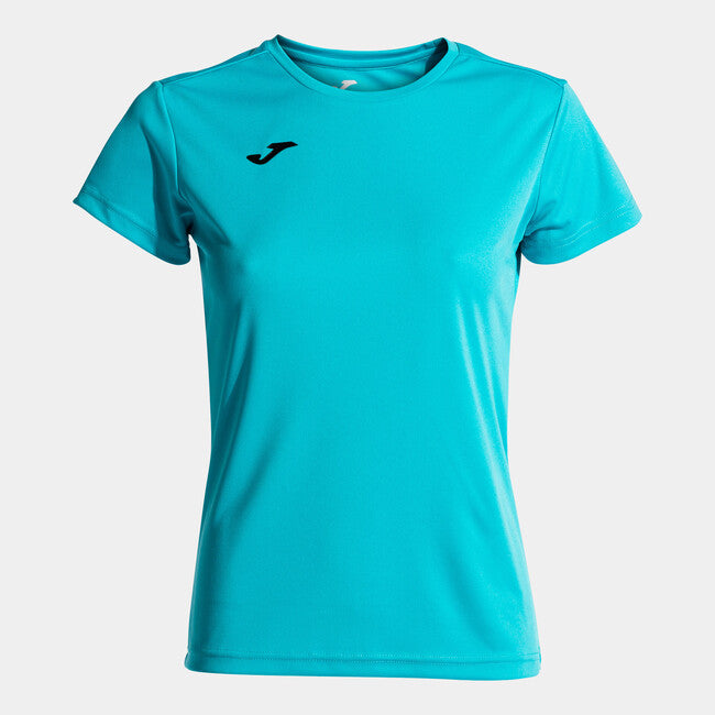COMBI WOMAN SHORT SLEEVE T-SHIRT FLUOR TURQUOISE FLUOR TURQUOISE