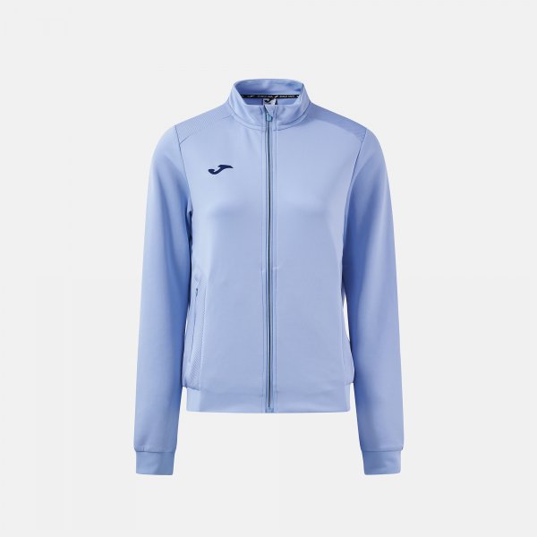 CONFORT V FULL ZIP SWEATSHIRT SKY BLUE LIGHT BLUE