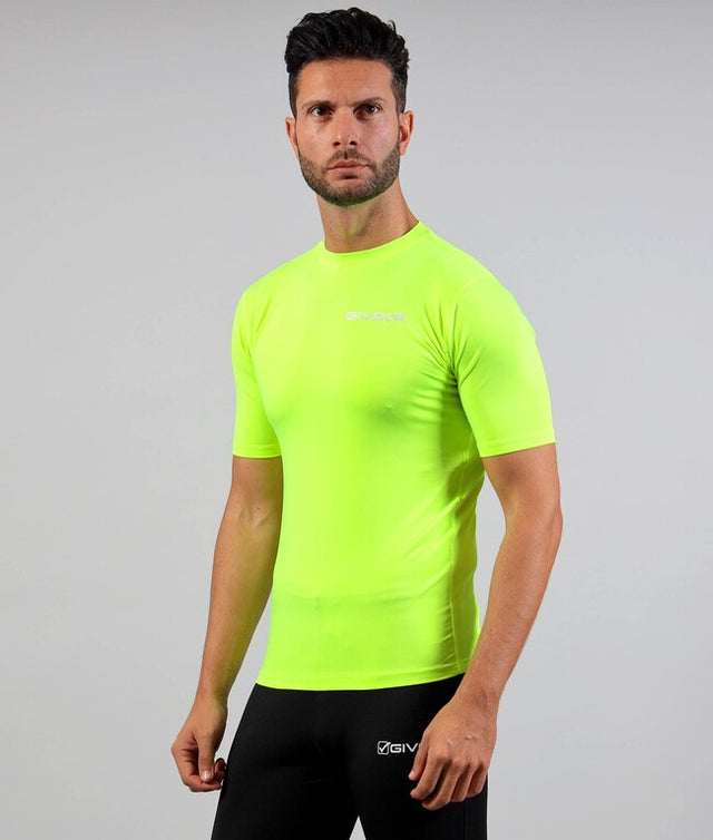 Термо тениска CORPUS 2 MAGLIA INTIMA ELASTICA M/C флуо жълто