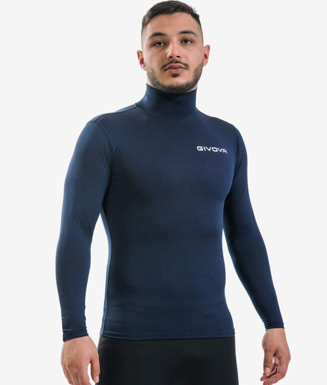 Термо блуза с дълъг ръкав CORPUS 3 LUPETTO MAGLIA INTIMA ELASTICO M/L синьо