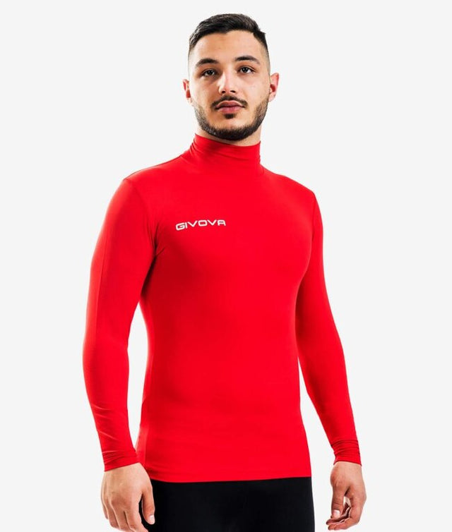Термо блуза с дълъг ръкав CORPUS 3 LUPETTO MAGLIA INTIMA ELASTICO M/L червено