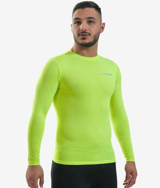 Термо блуза с дълъг ръкав CORPUS 3 MAGLIA INTIMA ELASTICA M/L флуо жълто