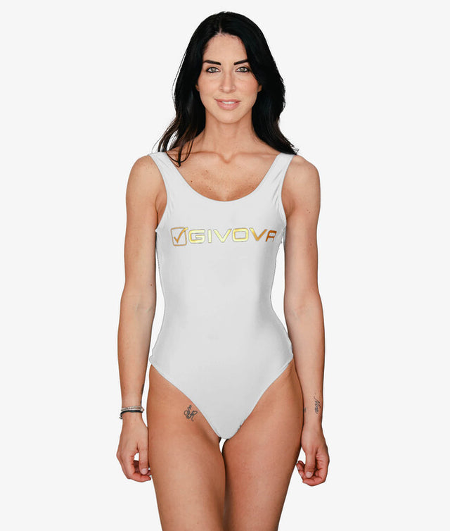 Дамски бански COSTUME INTERO OLIMPIONICO DONNA бяло