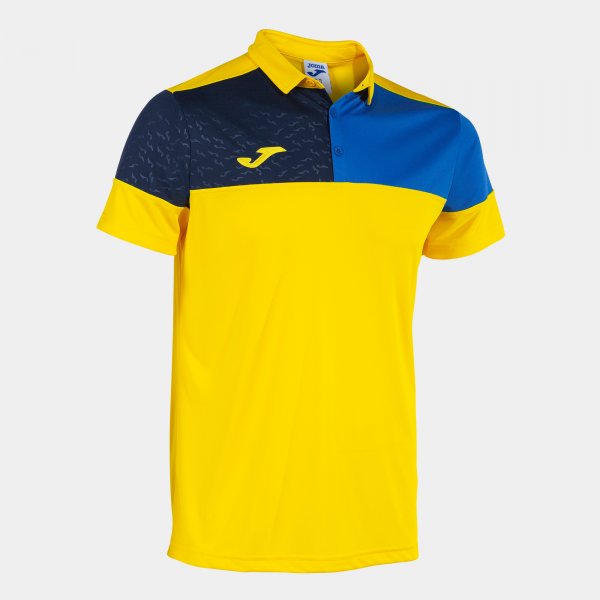Поло блуза CREW V SHORT SLEEVE POLO жълто