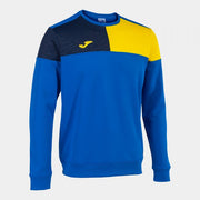 CREW V SWEATSHIRT ROYAL YELLOW NAVY ROYAL