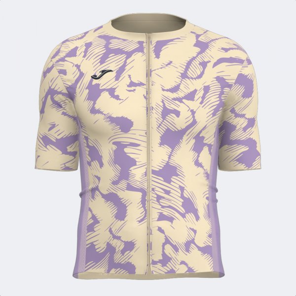 Поло блуза CRONO CYCLING JERSEY BEIGE VIOLET BEIGE