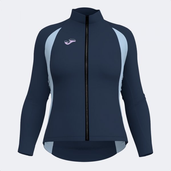 Дамски тениска CRONO CYCLING JERSEY морско синьо