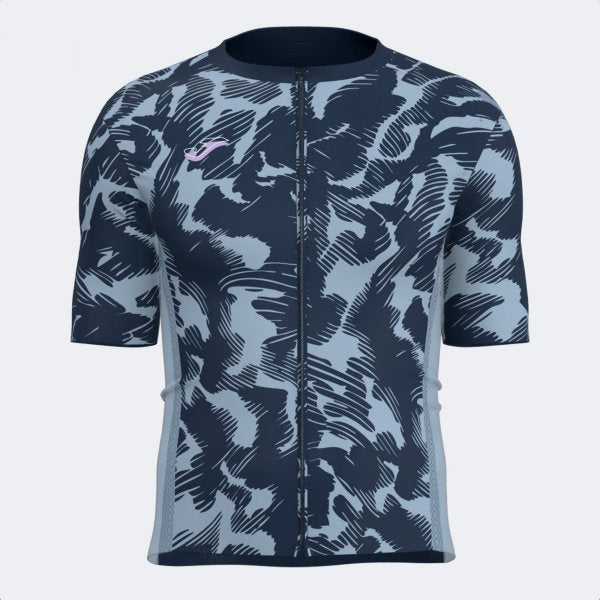 Поло блуза CRONO CYCLING JERSEY NAVY BLUE SKY BLUE NAVY-SKY BLUE